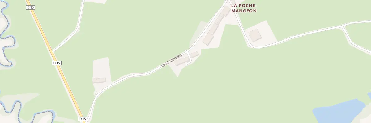 Plan du 3 La Roche Mangeon à Colondannes