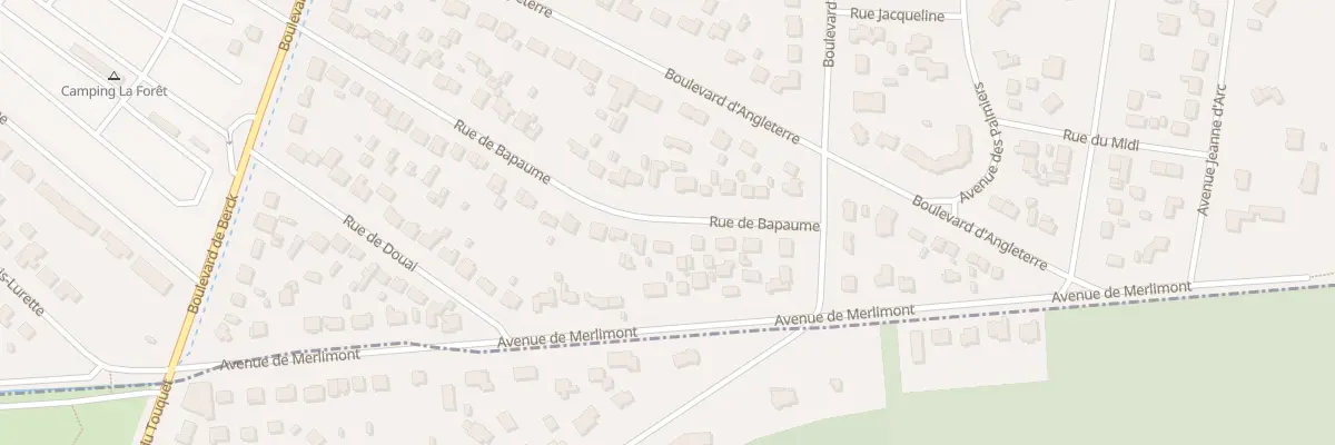 Plan du 101 Rue de Bapaume à Cucq