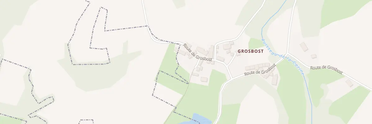 Plan du 17 Rte de Grosbost à Saint-Léger-Bridereix