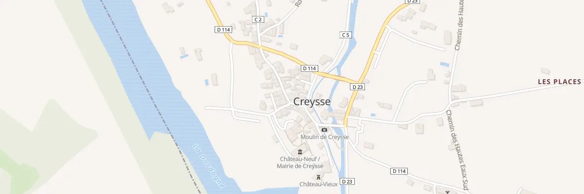 Plan du 5022 Creysse à Creysse