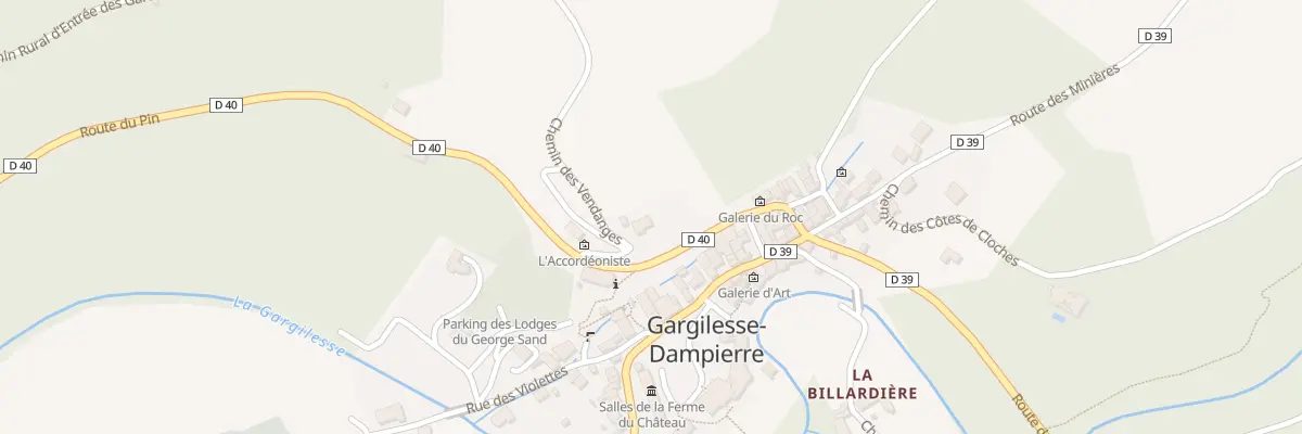 Plan du 5041 Le Bourg à Gargilesse-Dampierre