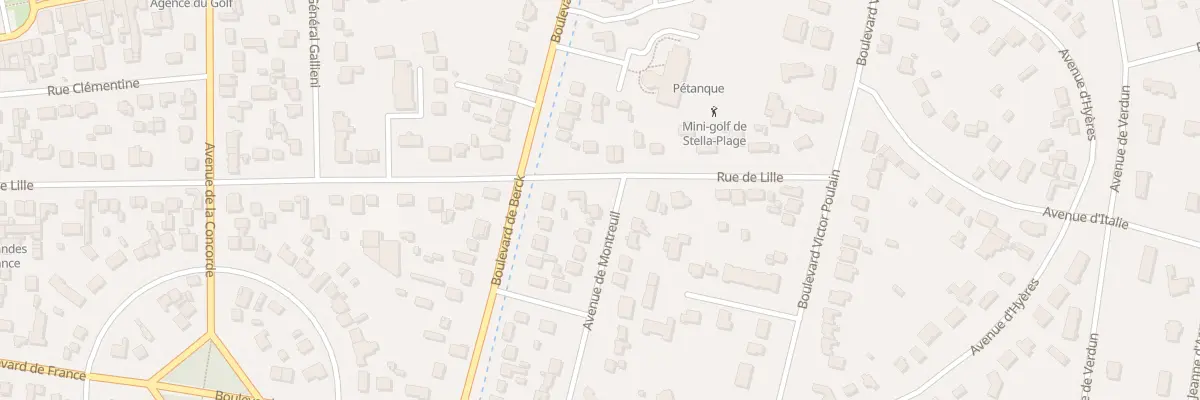 Plan du 183 Av de Montreuil à Cucq