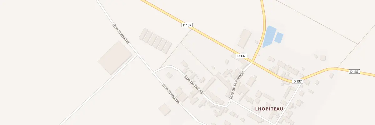 Plan du 14 Rue de Bel- Air aux Villages Vovéens