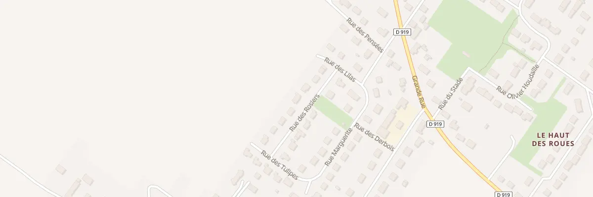 Plan du 7 Rue des Rosiers à Villorceau