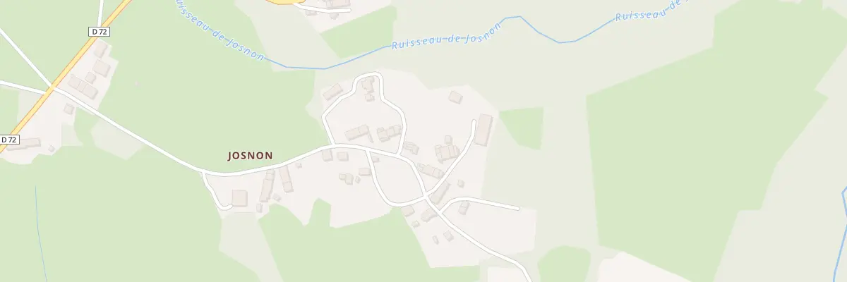 Plan du 15 Josnon à Crozant