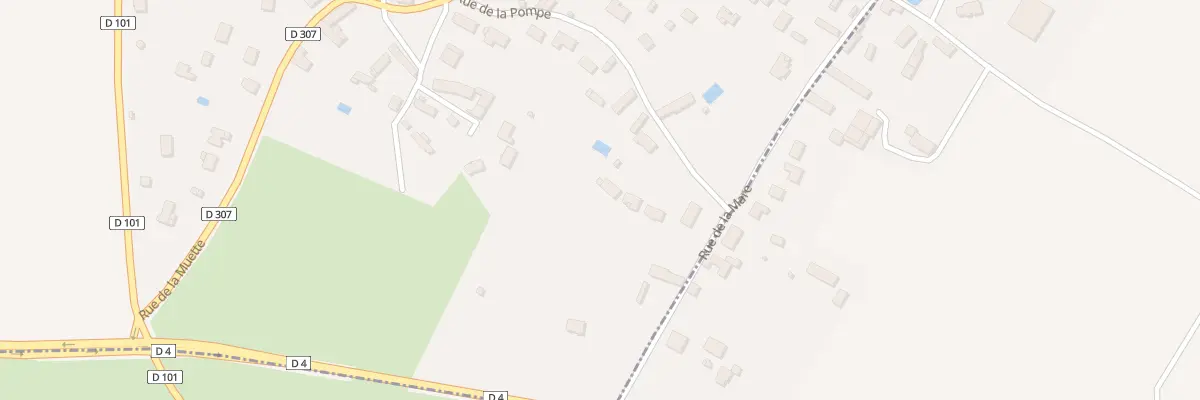 Plan du 14B Rue de la Pompe à Senantes