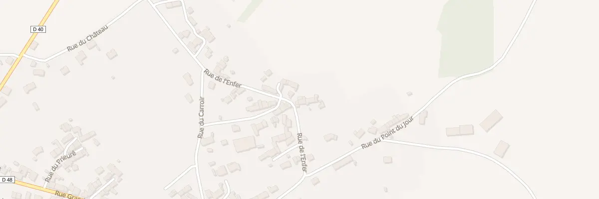 Plan du 5145 Rue de l’Enfer à Badecon-le-Pin