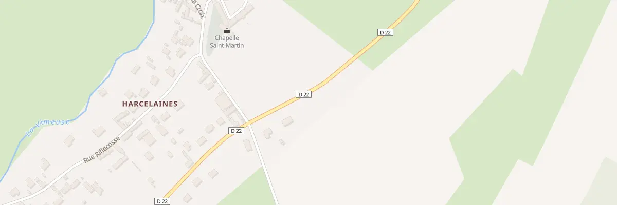 Plan du 25 Rue Principale à Maisnières
