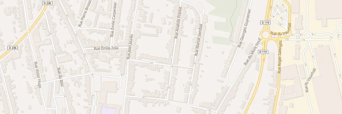 Plan du 37 Rue Anatole France à Outreau