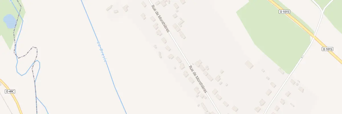 Plan du 34 Rue de Monthières à Bouttencourt