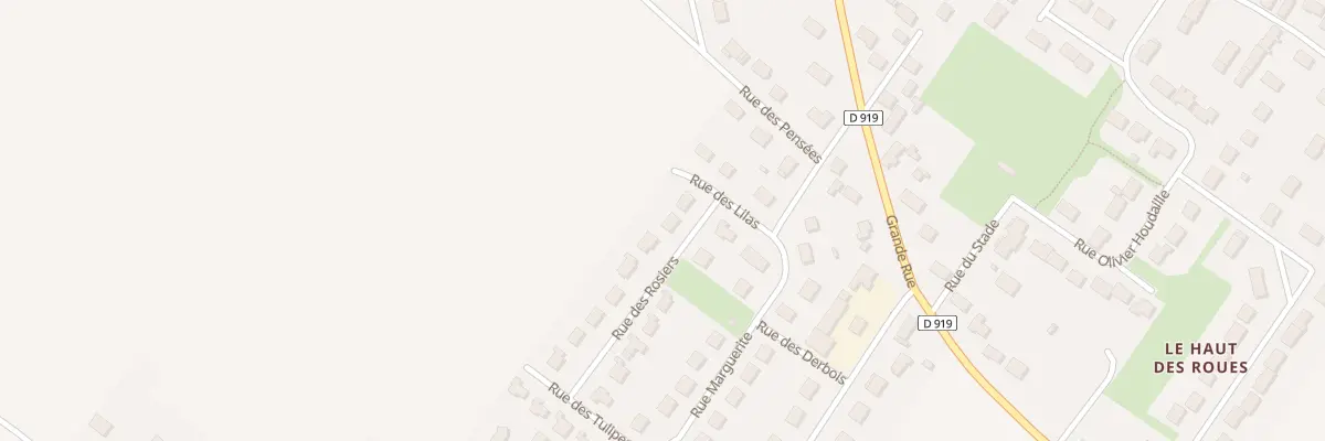 Plan du 3 Rue des Rosiers à Villorceau