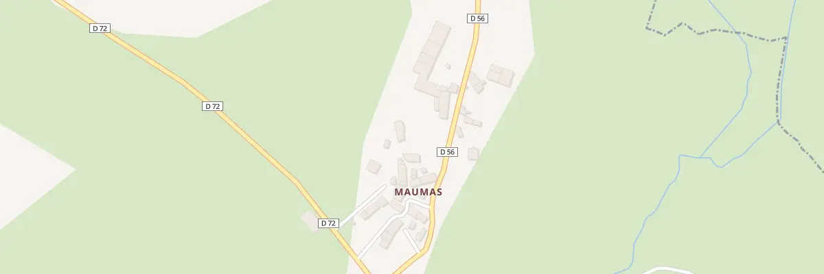 Plan du 6 Maumas à Lizières