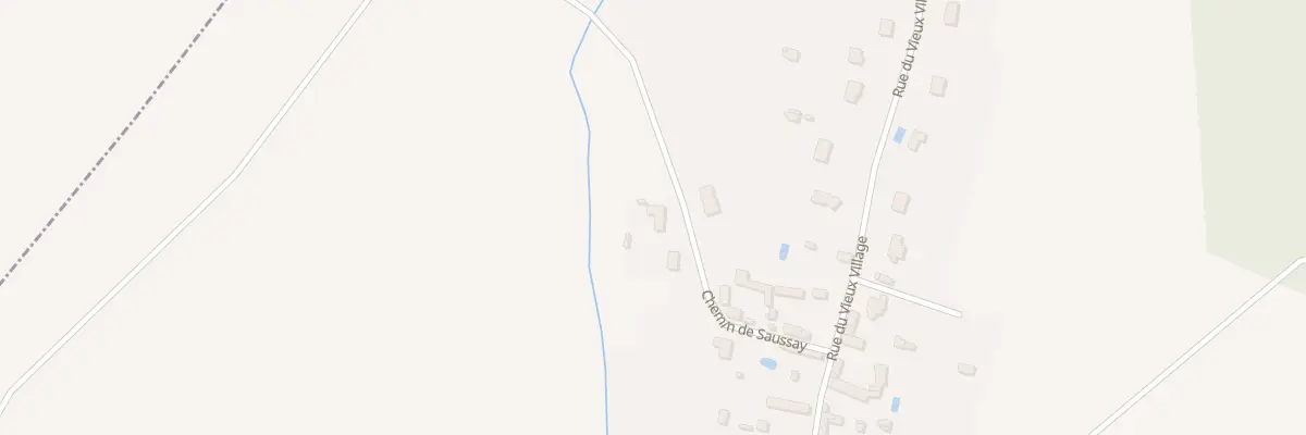 Plan du 7 Che de Saussay à Grandchamp