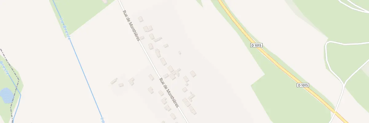 Plan du 39 Rue de Monthières à Bouttencourt