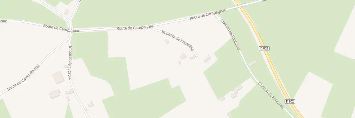 Plan du 5167 Poussible à Montfaucon