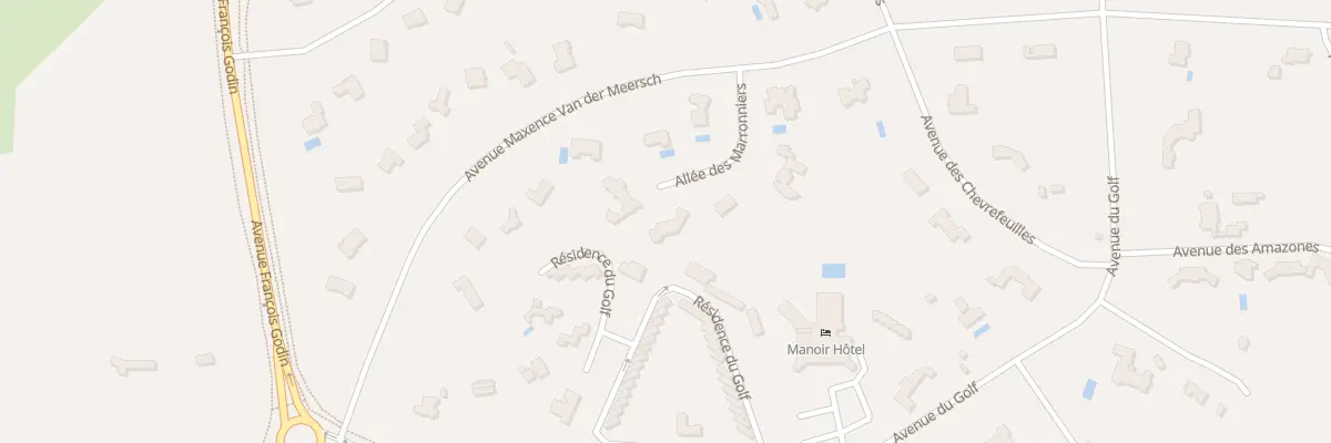 Plan du 112 All des Marronniers au Touquet-Paris-Plage