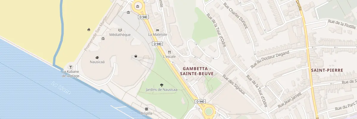 Plan du 30 Bd Sainte Beuve à Boulogne-sur-Mer