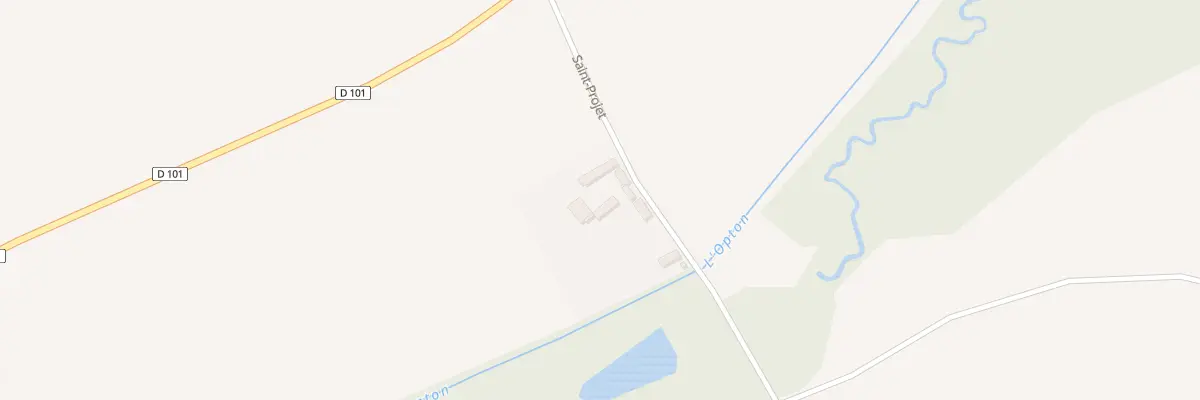 Plan du 2D St-Projet à Boutigny-Prouais