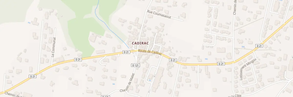 Plan du 45 Av de Cadirac à Foix