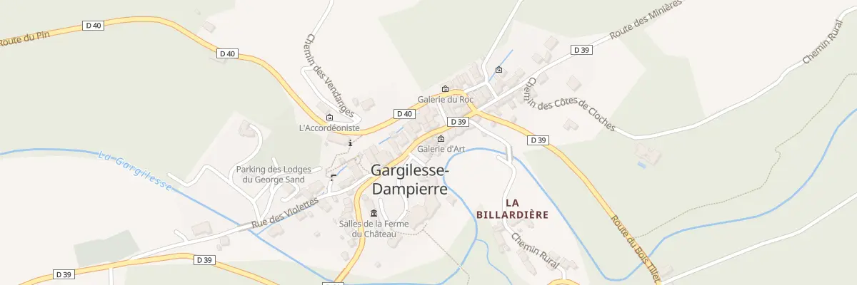 Plan du 5030 Gargilesse à Gargilesse-Dampierre