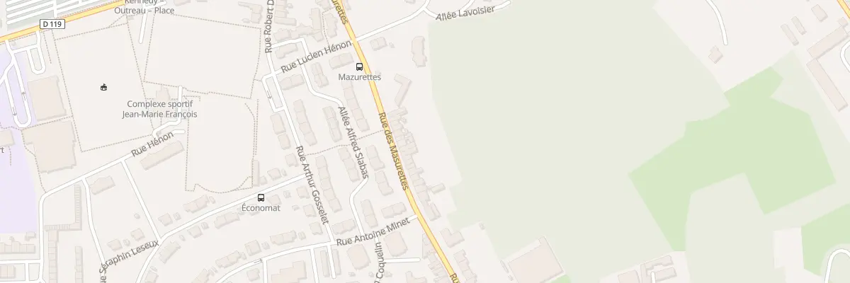 Plan du 69 Rue des Masurettes à Outreau