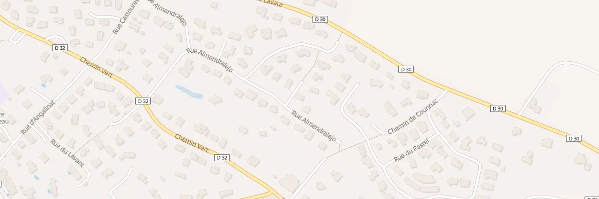 Plan du 22 Rue Almendralejo à Montastruc-la-Conseillère