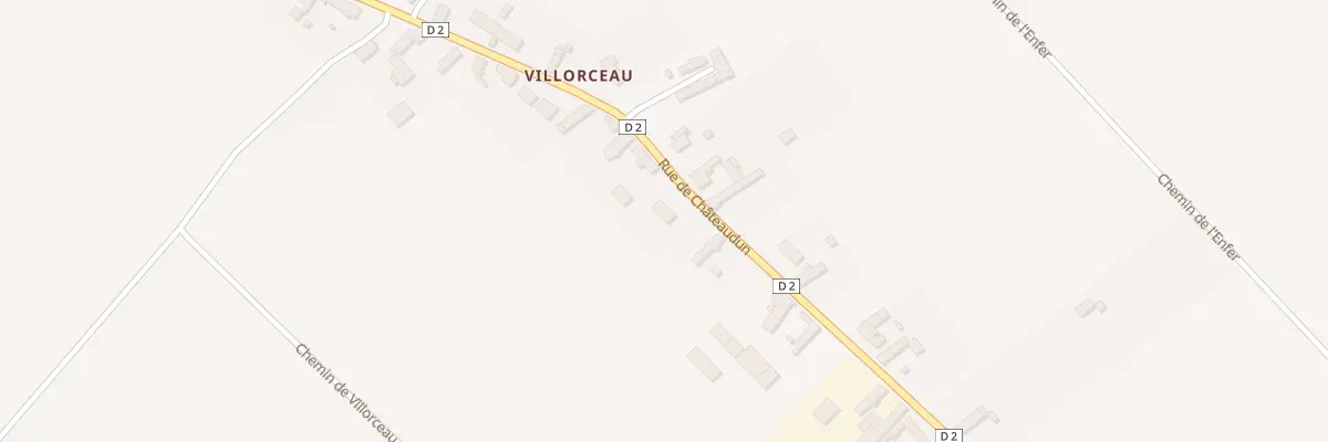 Plan du 18B Villorceau à Charsonville