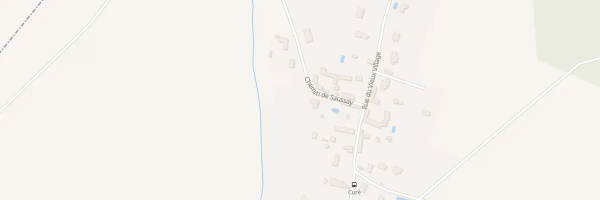 Plan du 1 Che de Saussay à Grandchamp