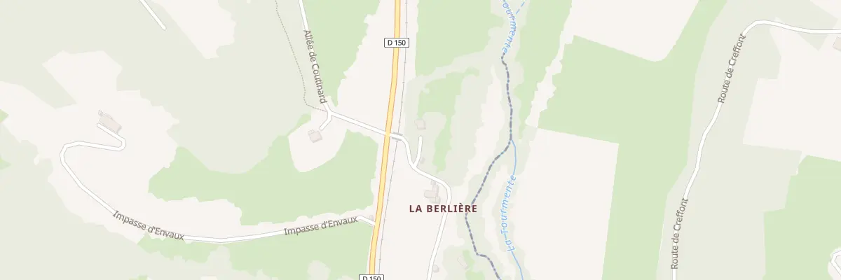 Plan du 1430 Rte De L’Etang à Turenne