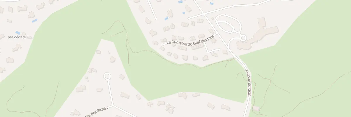 Plan du 59 Av du Golf à Neufchâtel-Hardelot
