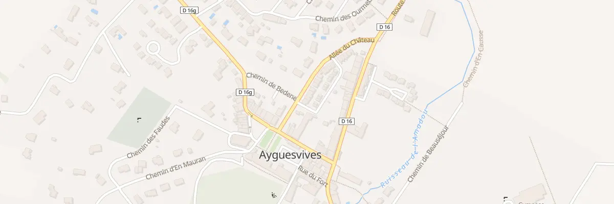 Plan du 1 Che de la Noria à Ayguesvives