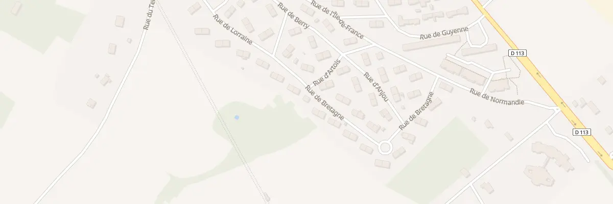 Plan du 37 Rue de Bretagne à Freneuse