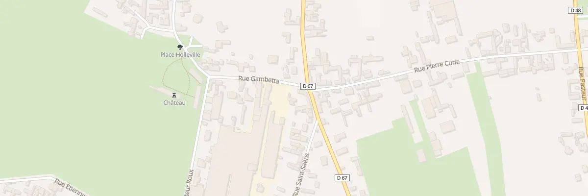 Plan du 1 Rue Gambetta à Feuquières-en-Vimeu