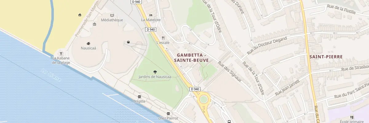 Plan du 14 Bd Sainte Beuve à Boulogne-sur-Mer