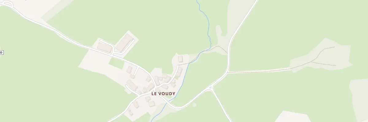Plan du 12 Le Voudy à Noth