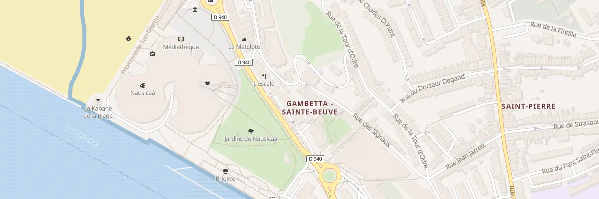 Plan du 18 Bd Sainte Beuve à Boulogne-sur-Mer