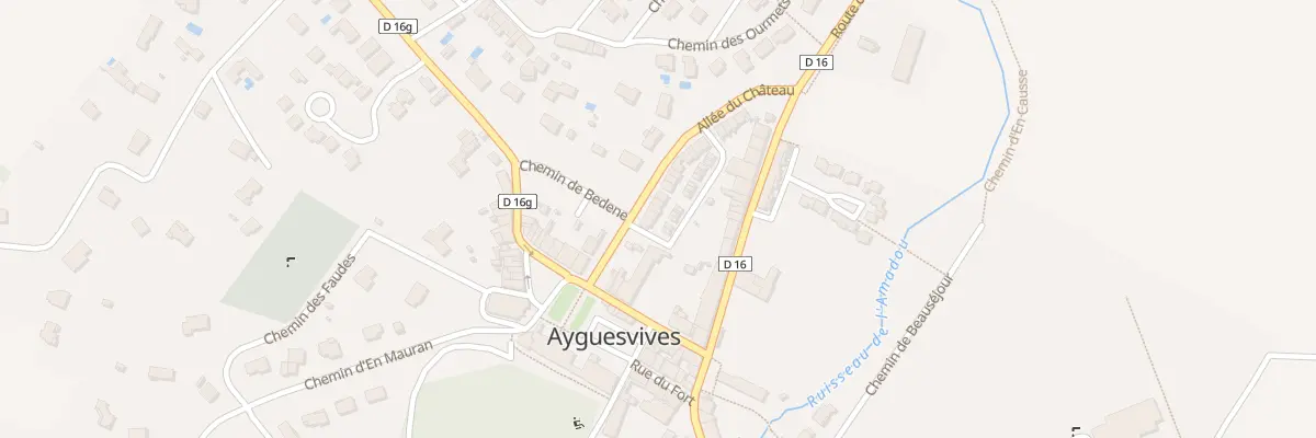 Plan du 2 Che de la Noria à Ayguesvives