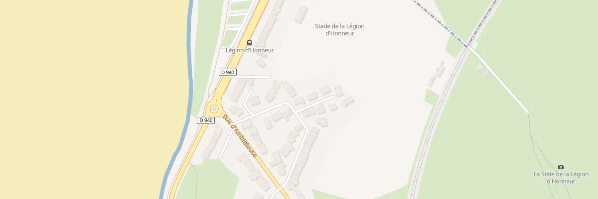 Plan du 1 All des Naiades à Boulogne-sur-Mer