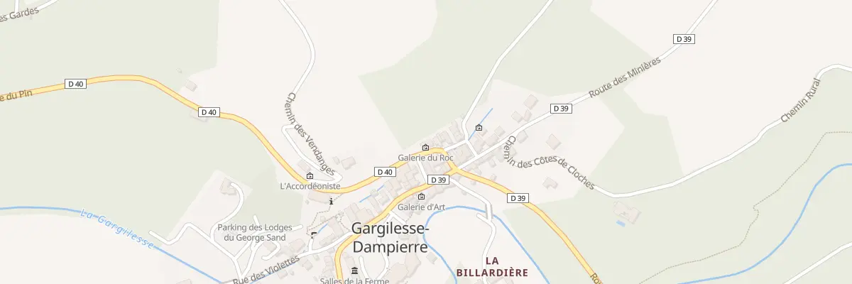 Plan du 5043 Gargilesse à Gargilesse-Dampierre