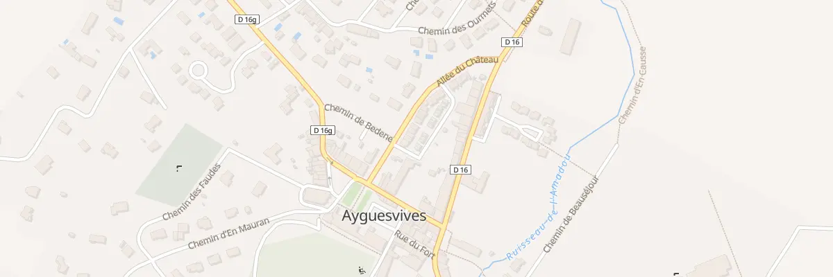 Plan du 3 Che de la Noria à Ayguesvives