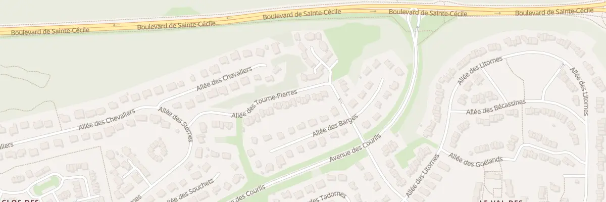 Plan du 45 All des Tourne Pierres à Camiers