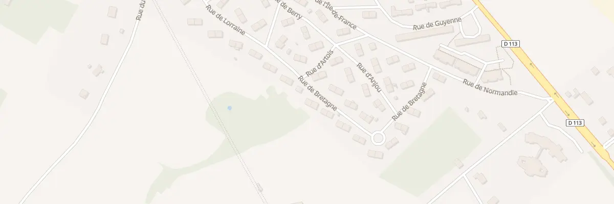 Plan du 35 Rue de Bretagne à Freneuse