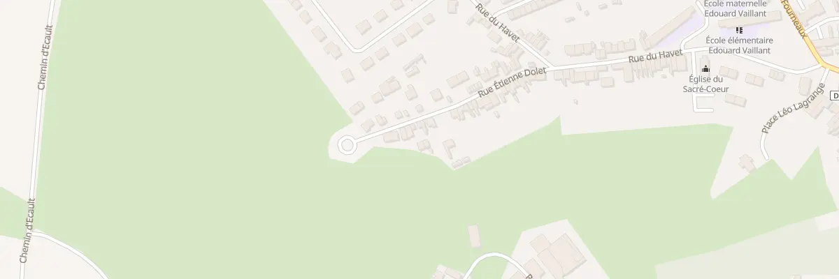 Plan du 45 Rue Etienne Dolet à Outreau