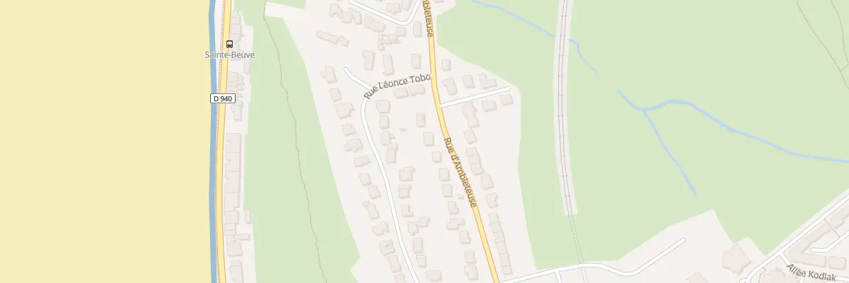 Plan du 64 Rue d’Ambleteuse à Boulogne-sur-Mer