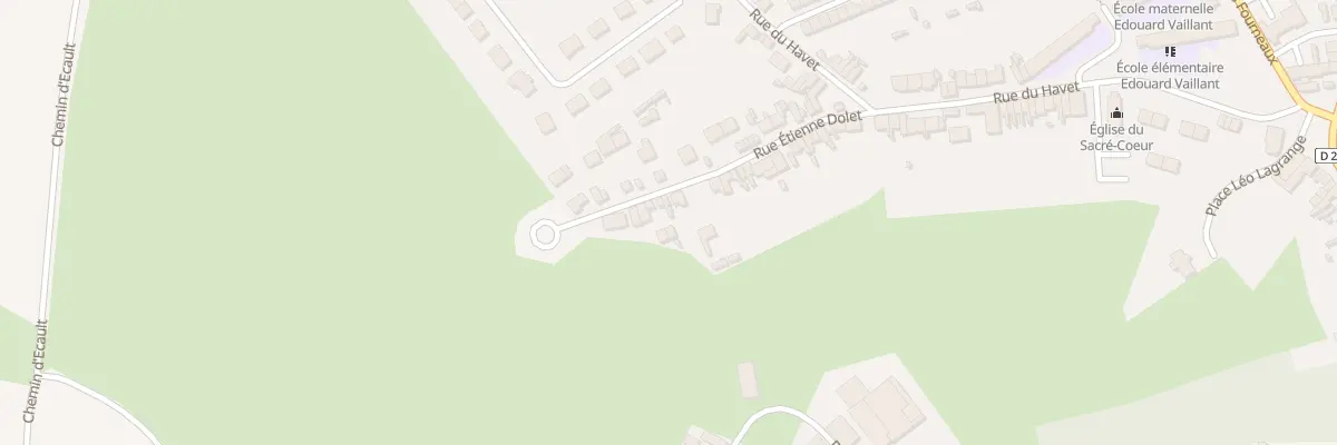 Plan du 43 Rue Etienne Dolet à Outreau