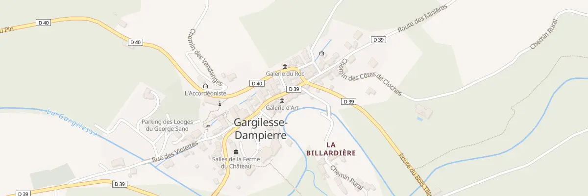 Plan du 5057 Gargilesse à Gargilesse-Dampierre
