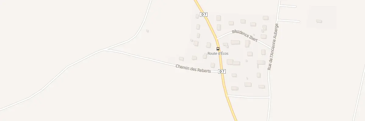 Plan du 8 Che des Reberts à Gasny
