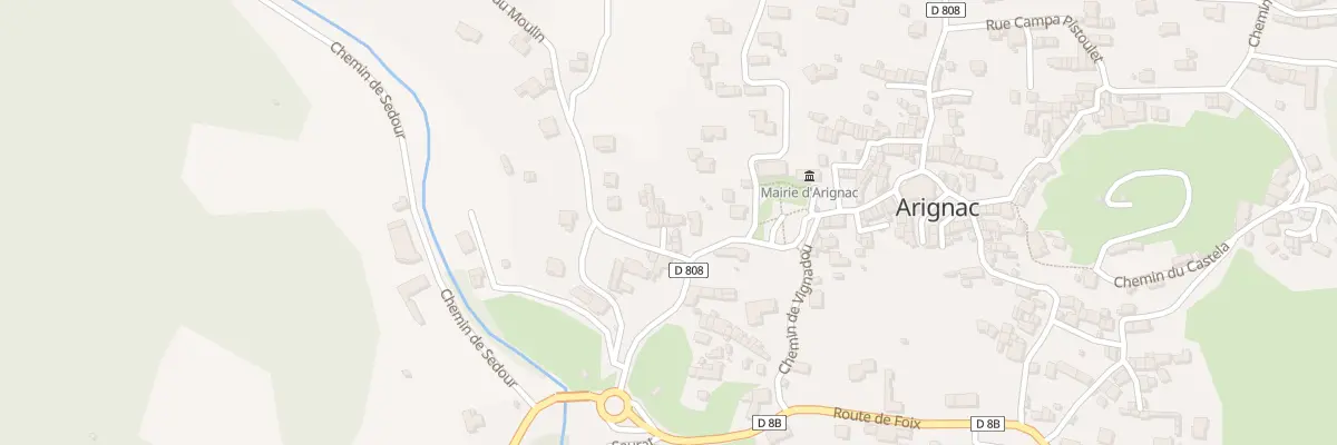 Plan du 2 Imp du Vigne à Arignac