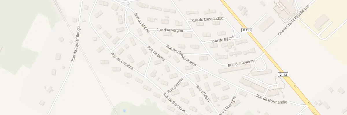 Plan du 13 Rue de Berry à Freneuse