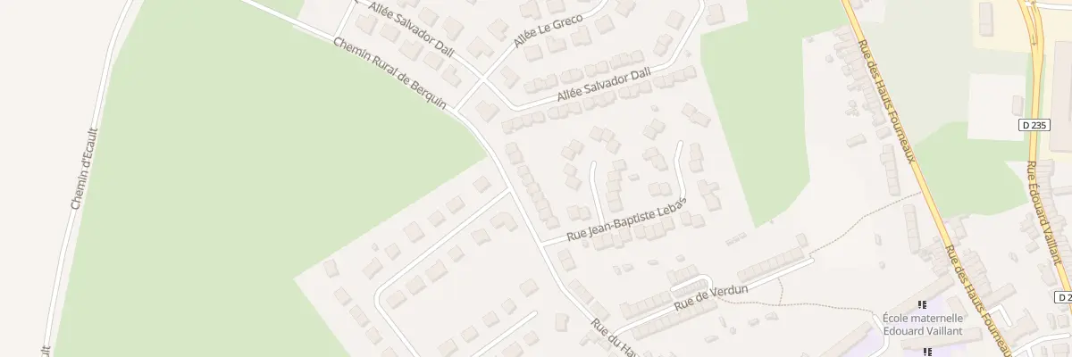 Plan du 68 Rue du Havet à Outreau